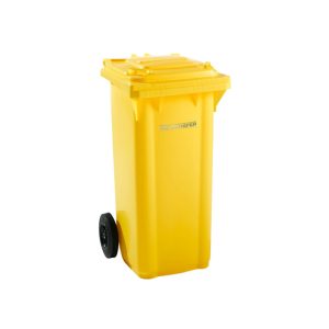 Kosz na śmieci 120L żółty SSI SCHAFER 1000x1000